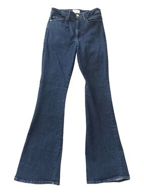FRAME Denim Dark Blue Women's Flare Jeans Size 2
